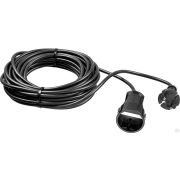 Удлинитель-шнур ПВС 207-Ш, 10 м, 2200 Вт, 1 гнездо, ПВС 2х0,75 мм2, ЗУБР