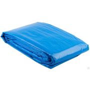 Тент-полотно ЗУБР ЭКСПЕРТ трехслойный из тканого полимера высокой плотности 120 г/м3 с люверсами водонепрониц,3 мх5 м