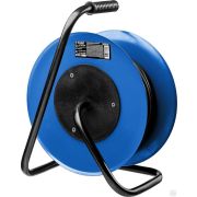 Силовой удлинитель на стальной катушке ЗУБР КГ 3х25 20 м 4000Вт IP44, КГ 325