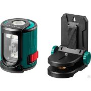 Нивелир лазерный, 20 м, IP54, точн +/-0,2 мм/м, держатель KRAFTOOL СL 20