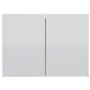 Выключатель СВЕТОЗАР ЭФФЕКТ двухклавишный, без вставки и рамки, цвет белый, 10A/~250B