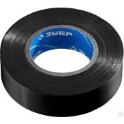 Черная изолента ПВХ, 20 м х 19 мм ЗУБР Электрик-20