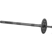 Дюбель для изоляционных материалов полипропиленовый, пластиковый стержень, 10 x 160 мм, 100 шт, ЗУБР