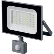 Светодиодный прожектор STAYER 50 Вт с датчиком движения, LED-MAX