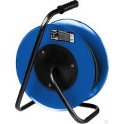 Силовой удлинитель на стальной катушке ЗУБР КГ 3х15 20 м 3700Вт IP44, КГ 315