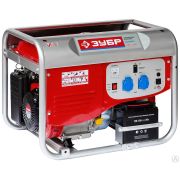 Бензиновый генератор с электростартером, 4000 Вт, ЗУБР