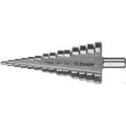 Сверло ступенчатое 4-39 мм, 14 ступеней, ЗУБР