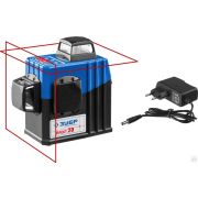 Нивелир лазерный 2х360°, 20 м/70 м, точн +/-0,3 мм/м ЗУБР КРЕСТ 2D