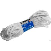 Шнур хозяйственный СИБИН, полиэфирный, длина 25 м, диаметр - 5 мм