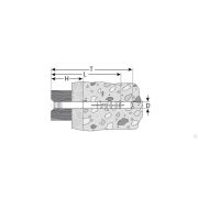 Дюбель-гвоздь нейлоновый, потайный бортик, 8 x 140 мм, 50 шт, ЗУБР Профессионал