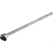 Вороток ЗУБР Мастер перекидной для торцовых головок 1/2, Cr-V, хроматированное покрытие, 380 мм