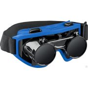 Очки для газовой сварки, затемнение 5 DIN, с откидным блоком ЗУБР ОГС-5