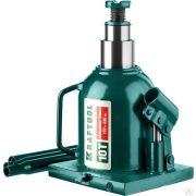 Домкрат двухштоковый бутылочный с увеличенным подъемом, KRAFT BODY KRAFTOOL DOUBLE RAM 10т 170-430 мм