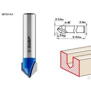 Фреза пазовая галтельная V-образная ЗУБР 95x95 мм, угол 90° мм