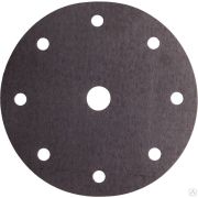 Круг шлифовальный URAGAN Универсальный водостойкий с покрытием стеарата цинка на липучке, 9 отв, P320, 150 мм, 50 шт