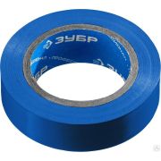 Изолента ПВХ, 10 м х 15 мм ЗУБР Электрик-10 синяя
