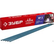Электрод сварочный МР-3 рутиловый, d 40 х 450 мм, 5 кг ЗУБР