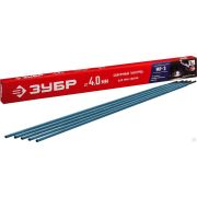 Электрод сварочный МР-3 рутиловый, d 40 х 450 мм, 1 кг ЗУБР