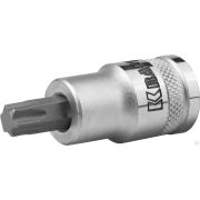 Торцовая бита-головка KRAFTOOL INDUSTRIE QUALITAT, материал S2, TORX, сатинированная, 1/2, Т50