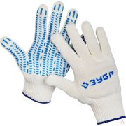 Перчатки с увеличенной площадью покрытия ладони ЗУБР ПРОТЕКТОР, мягкое покрытия протектор, ПВХ-гель, размер L-XL