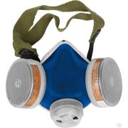 Респиратор противогазовый с фильтрами А1 ЗУБР РПГ-67 А1