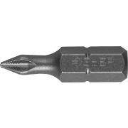 Бита ЗУБР Мастер кованые, хромомолибденовая сталь, тип хвостовика C 1/4, PH1, 25 мм, 2 шт