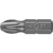 Бита ЗУБР Мастер кованые, хромомолибденовая сталь, тип хвостовика C 1/4, PH3, 25 мм, 2 шт