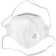 Плоская фильтрующая полумаска DEXX, класс защиты FFP1