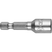 Бита ЗУБР Мастер с торцовой головкой, магнитные, Cr-V, тип хвостовика E 1/4, 8х45 мм, 2 шт