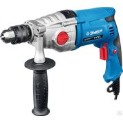 Ударная 2-х скоростная дрель в кейсе, серия Профессионал ЗУБР 1100 Вт