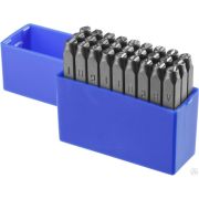 Клейма ЗУБР буквенные латинские, шрифт 5 мм