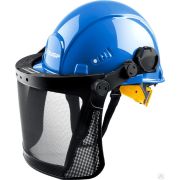 Защитный лицевой щиток ЗУБР ЗАСЛОН-С, экран из мелкоячеистой сетки 190х339 мм, для крепления на, Профессионалкаске