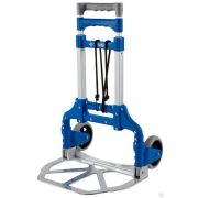 Складная хозяйственная тележка, до 60 кг, каркас и платформа из алюминия, ЗУБР ТР-60