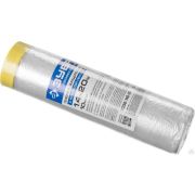 Пленка ЗУБР Профессионал защитная с клейкой лентой, HDPE, 10 мкм, 1,4х20 м