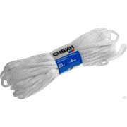 Шнур хозяйственный СИБИН, полиэфирный, длина 25 м, диаметр - 6 мм