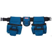 Пояс ЗУБР ЭКСПЕРТ монтажника, держатель для молотка, 18 карманов