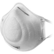Коническая фильтрующая полумаска ЗУБР Ф-80, класс защиты FFP1
