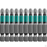 Бита Optimum Line, PH3, 50 мм, тип хвостовика E 1/4, 10 шт в блистере, KRAFTOOL