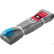 Текстильный петлевой строп, серый, г/п 4 т, длина 4 м ЗУБР СТП-4/4