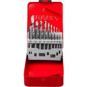 Метчики 9ХС, сверла Р6М5, набор резьбонарезной ЗУБР 18 предметов