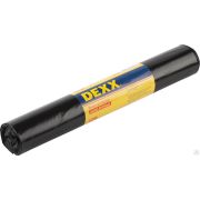 Мусорные мешки DEXX 120л, 10 шт, чёрные