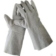 Краги СИБИН из спилка, XL, длина-350 мм