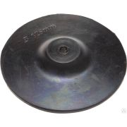 Тарелка опорная ТЕВТОН резиновая с шестигранным хвостовиком, для дрели, 125 мм