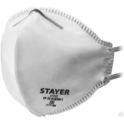 Плоская фильтрующая полумаска STAYER F-80, класс защиты FFP1