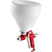 Картушный пистолет для штукатурки ЗУБР MKP 600 с верхним бачком, 4, 6, 8 мм