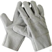 Спилковые перчатки СИБИН рабочие, XL