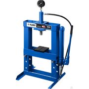 Пресс гидравлический с гидронасосом и манометром, Профессионал ЗУБР ПГН-10 10т