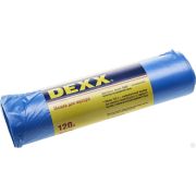 Мусорные мешки DEXX 120л, 10 шт, голубые
