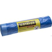 Мусорные мешки Stayer 30л, 20 шт, голубые с завязками, STANDARD