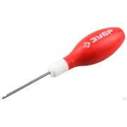 Шило ЗУБР Мастер сапожное, эргономичная обрезиненная рукоятка, длина 60 мм, d 3 мм